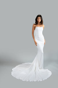 mark zunino mermaid wedding dress Mermaid-Style Mark Zunino Wedding Dress